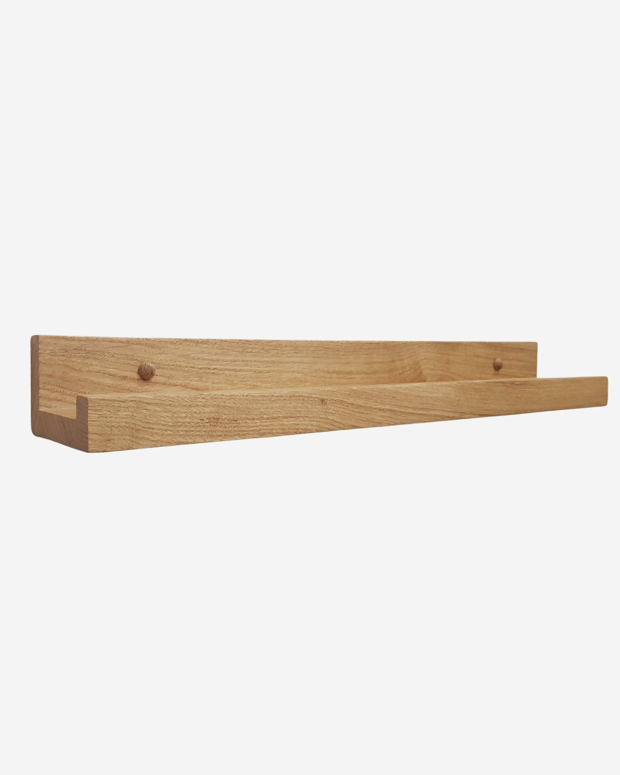 Oak Picture Shelf