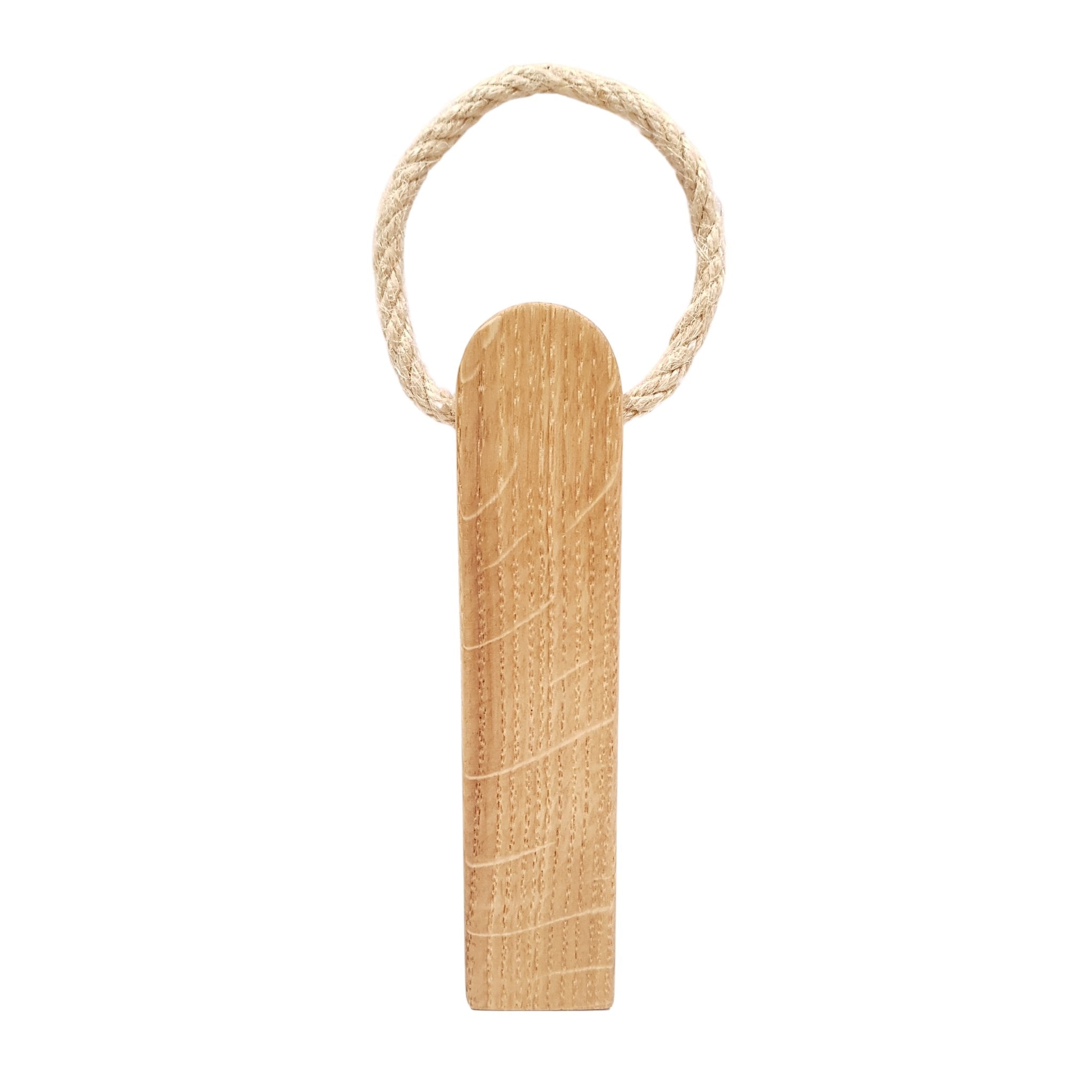 Oak Door Wedge with Rope Handle