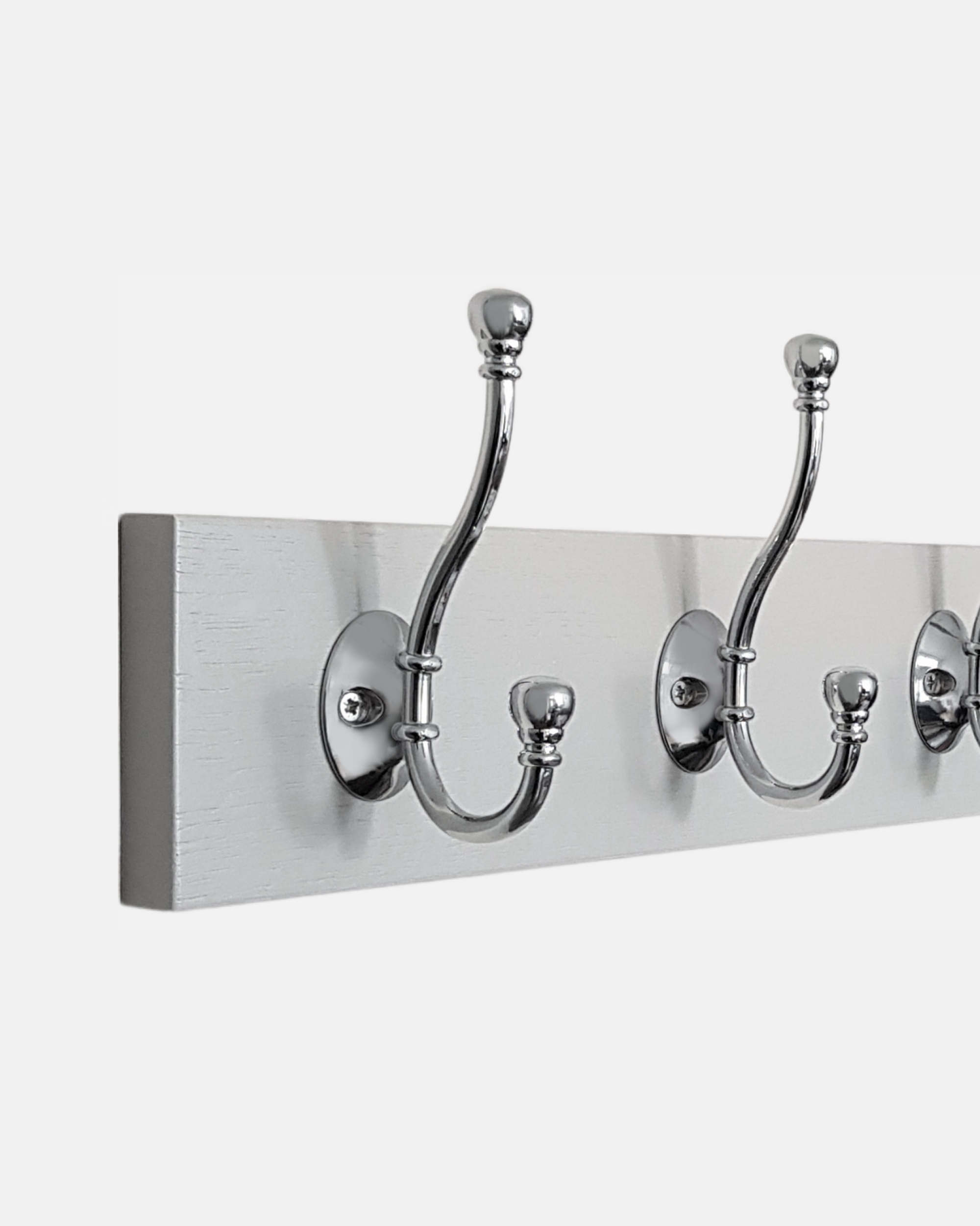 Painted Coat Rack - Eased Edge Profile