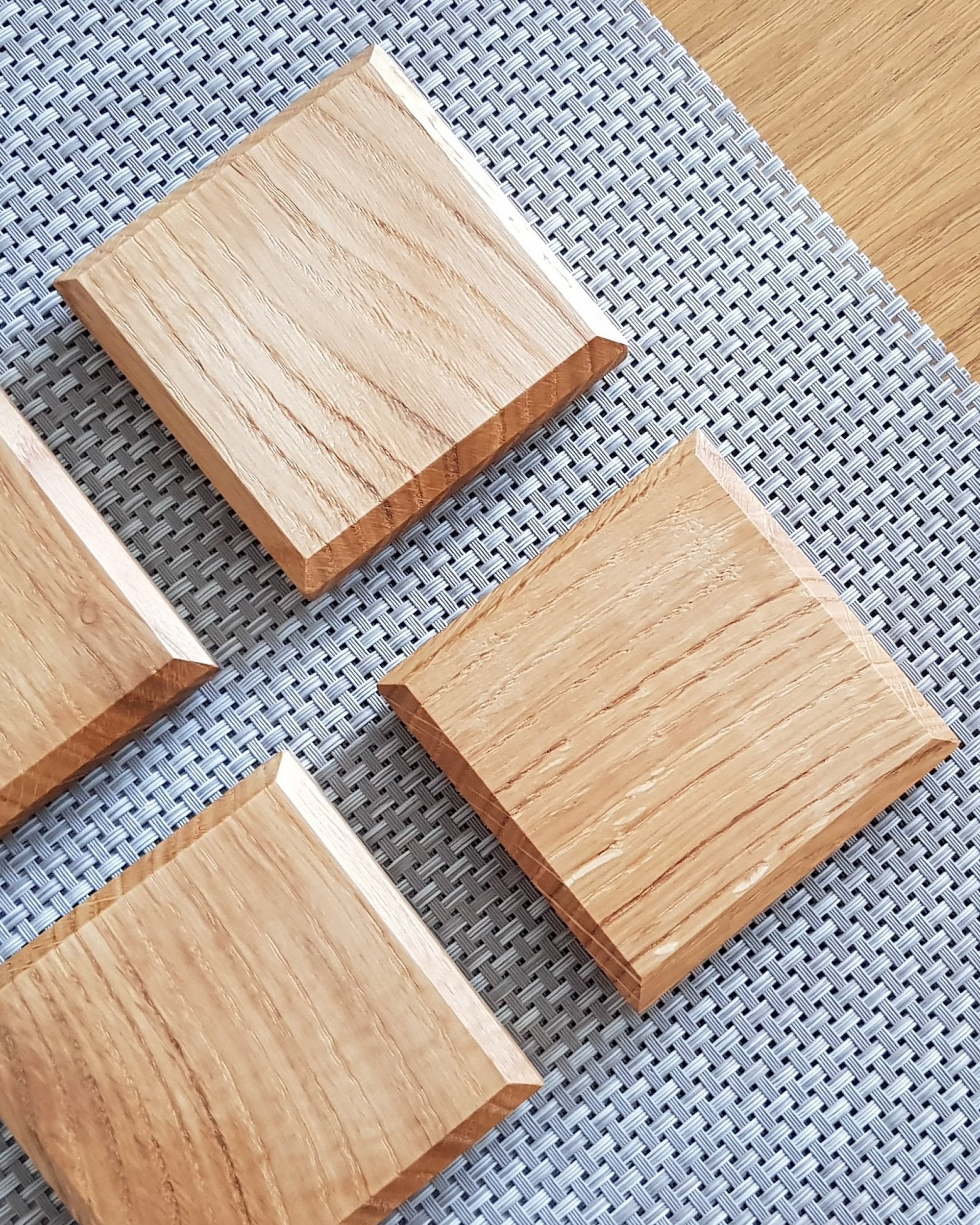 Oak Coasters