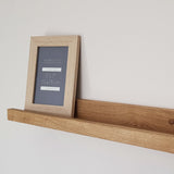 Oak Picture Shelf
