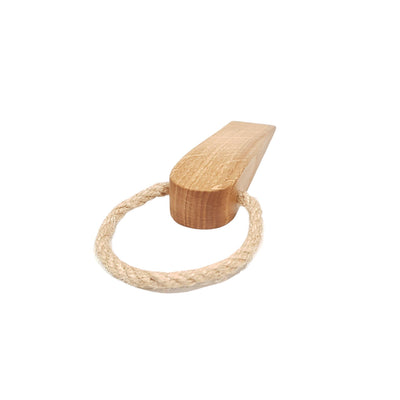 Oak Door Wedge with Rope Handle