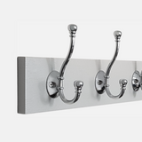 Painted Coat Rack - Eased Edge Profile