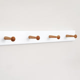 Painted Oak Peg Board