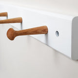 Painted Oak Peg Board