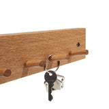 Solid Oak Storage / Key Rack