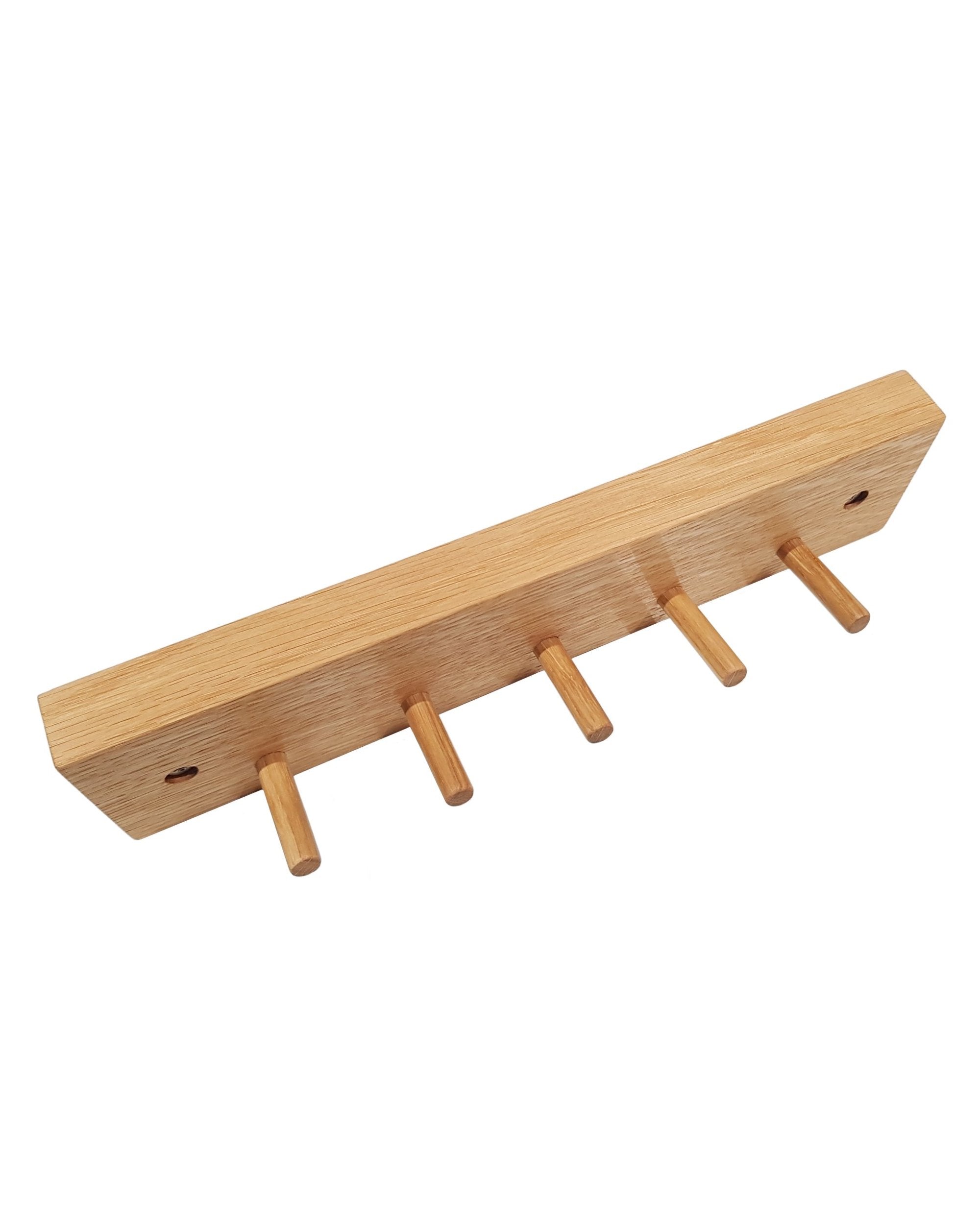 Solid Oak Storage / Key Rack